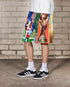 PLEASURE World Cup Wide Shorts Mens Apparel
