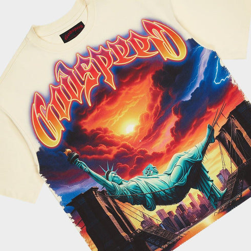 GODSPEED Burn Bridges T-shirt Mens Apparel