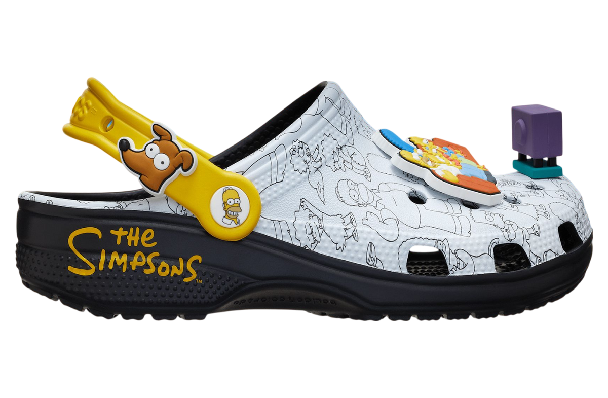 the simpsons Classic Crocs Mens 8/Womens 10 Crocs Classic Clog  main image 3