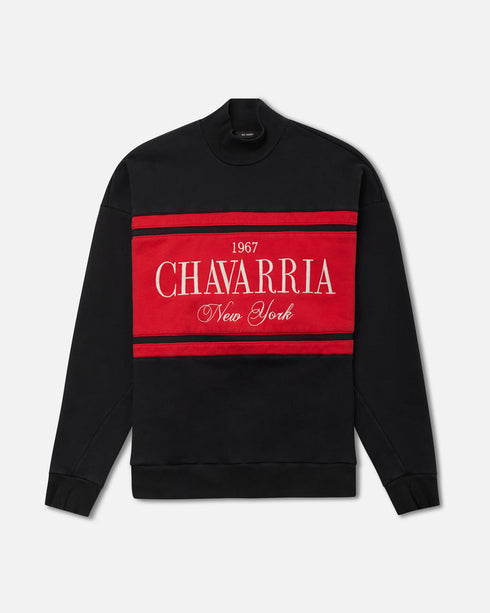WILLY CHAVARRIA Stripe Gilroy Crewneck Mens Apparel