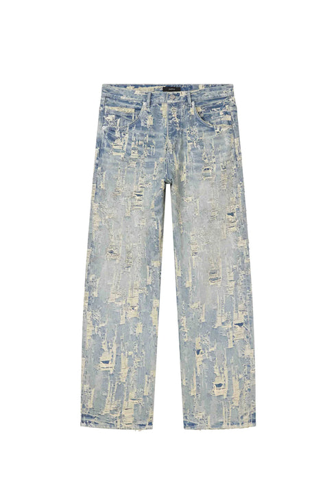 PURPLE BRAND P018 Bead Splatter Destroy Mens Apparel