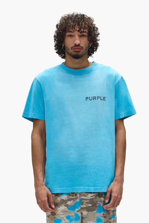 PURPLE BRAND P117 Wordmark Dupe Tee Mens Apparel