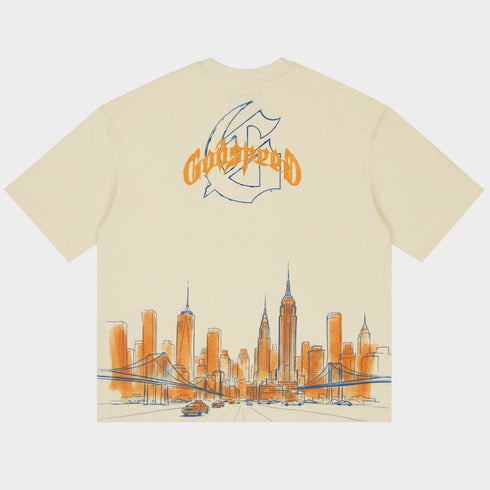 GODSPEED New York Skyline T-shirt Mens Apparel