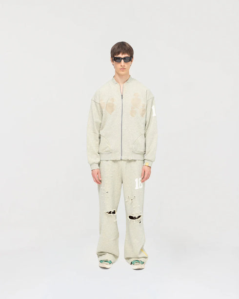 WHENSMOKECLEARS Chainstitch Terry Bomber Mens Apparel