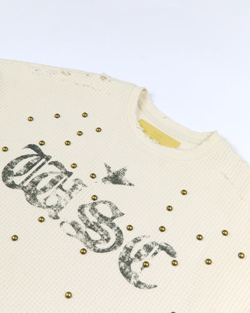 WHENSMOKECLEARS Thermal Sweatshirt Mens Apparel