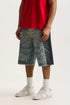PURPLE BRAND P070 Upside Down Shorts Mens Apparel