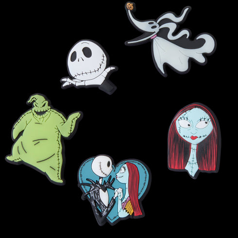 CROCS Nightmare Before Xmas 5 Pack Jibbitz Accessories