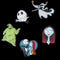 CROCS Nightmare Before Xmas 5 Pack Jibbitz Accessories
