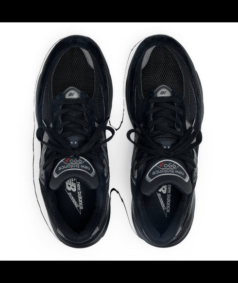 NEW BALANCE U990v6 'made In Usa' Tripple Black Mens Sneakers