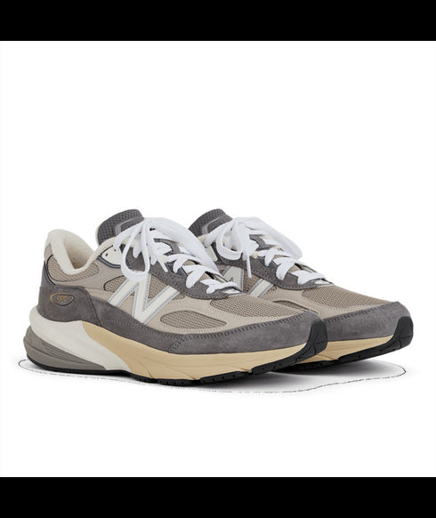 NEW BALANCE U990v6 'Made In Usa' CASTLEROCK Unisex Sneakers