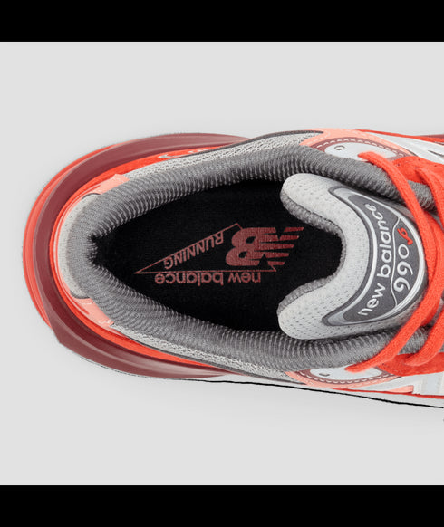 NEW BALANCE U990v6 Miusa "community Red" Unisex Sneakers