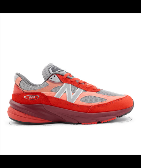 NEW BALANCE U990v6 Miusa "community Red" Unisex Sneakers