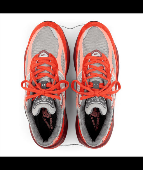 NEW BALANCE U990v6 Miusa "community Red" Unisex Sneakers