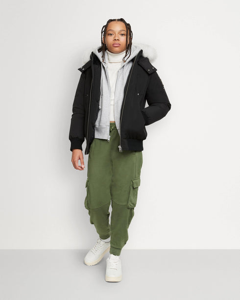 MOOSE KNUCKLES Unisex Bomber Kids Apparel