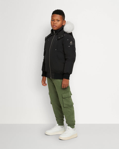 MOOSE KNUCKLES Unisex Bomber Kids Apparel