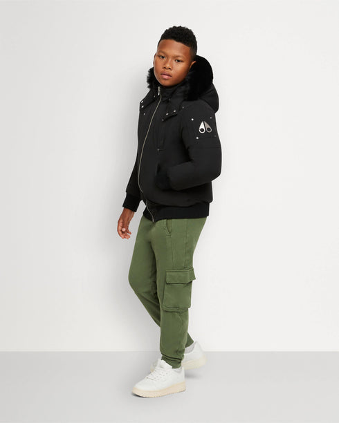 MOOSE KNUCKLES Unisex Bomber Kids Apparel