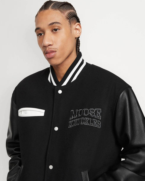 MOOSE KNUCKLES Varsity Bomber Mens Apparel