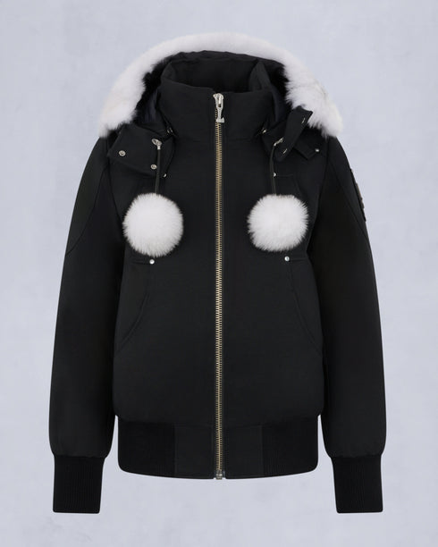 MOOSE KNUCKLES Debbie Bomber (shearling) Womens Apparel