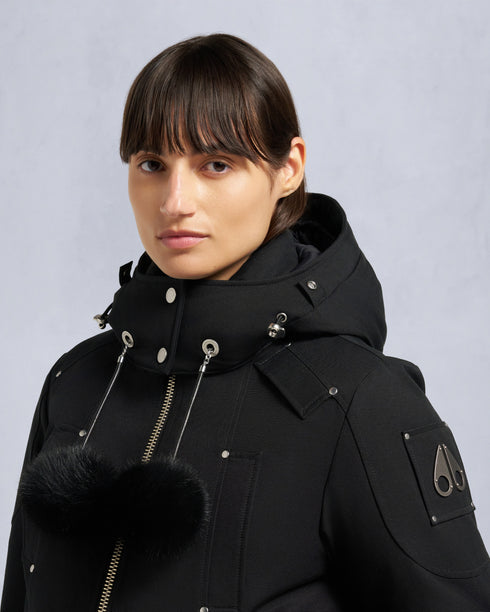 MOOSE KNUCKLES Debbie Bomber (shearling) Womens Apparel