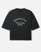 Willy Chavarria Community Center Buffalo Tee in Pirate Black – front view