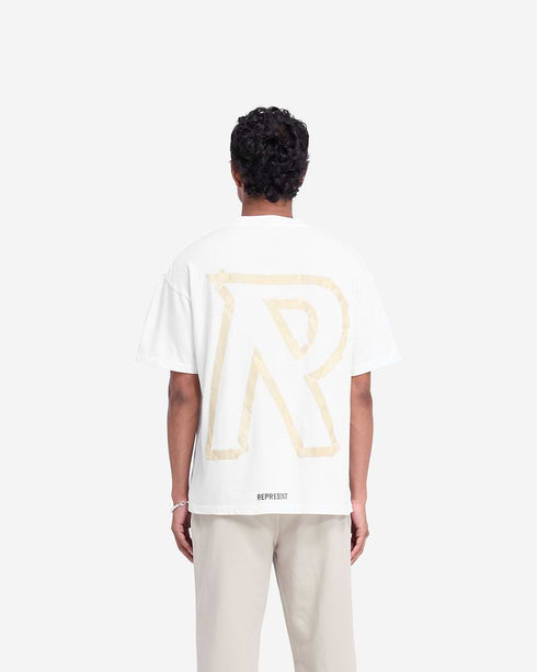 REPRESENT Masking Tape Initial T-shirt Mens Apparel