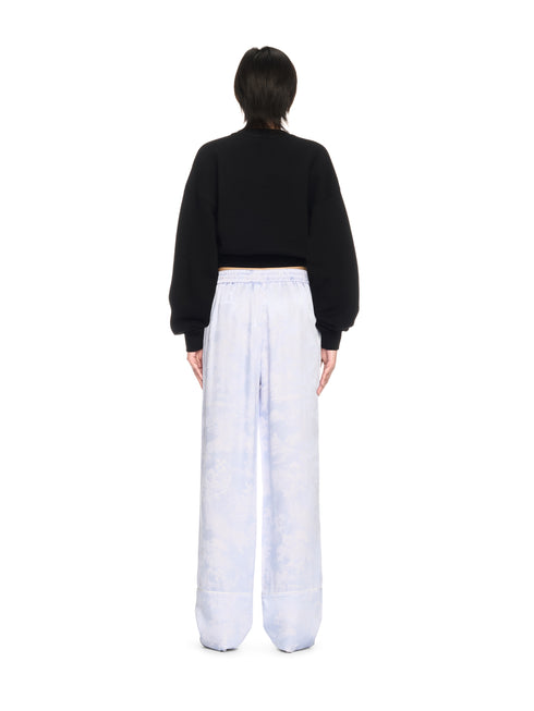 OFF WHITE Jewel Mini Arrow Crop Crew Womens Apparel