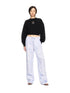 OFF WHITE Jewel Mini Arrow Crop Crew Womens Apparel