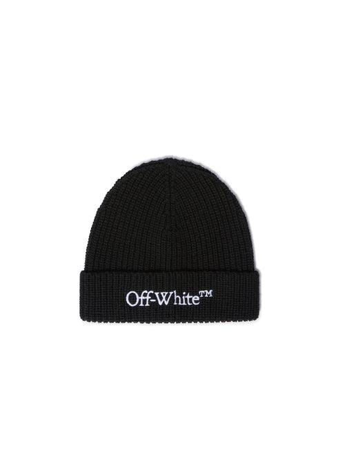 OFF WHITE Bookish Classic Knit Beanie Accessories
