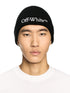 OFF WHITE Bookish Classic Knit Beanie Accessories