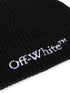 OFF WHITE Bookish Classic Knit Beanie Accessories