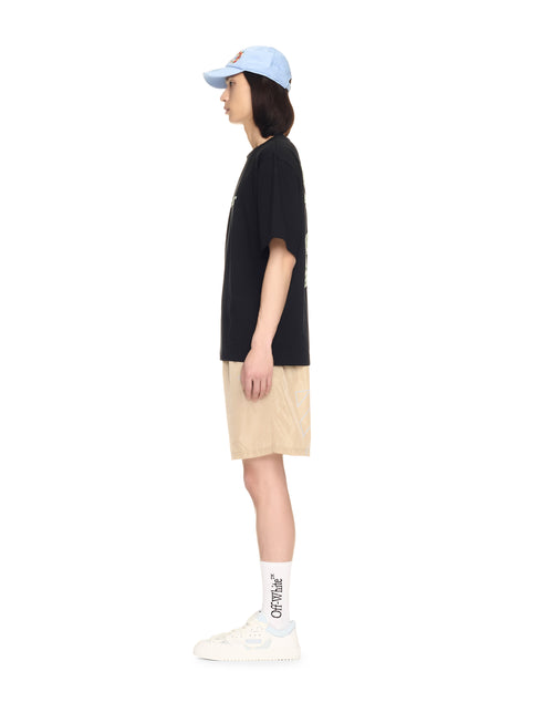 OFF WHITE Cash Arrow Skate S/s Tee Mens Apparel