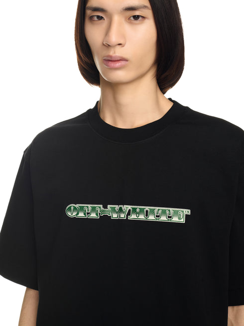 OFF WHITE Cash Arrow Skate S/s Tee Mens Apparel