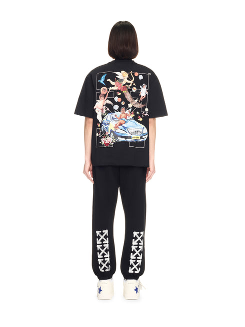 OFF WHITE Fresco Arrow Skate S/s Tee Mens Apparel
