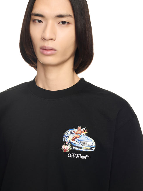 OFF WHITE Fresco Arrow Skate S/s Tee Mens Apparel