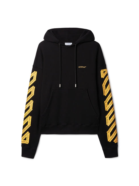 OFF WHITE Tape Arrow Skate Hoodie Mens Apparel