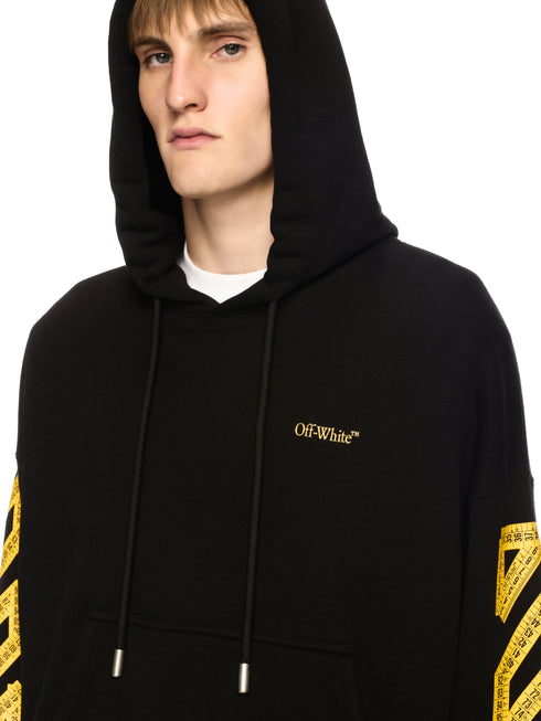 OFF WHITE Tape Arrow Skate Hoodie Mens Apparel