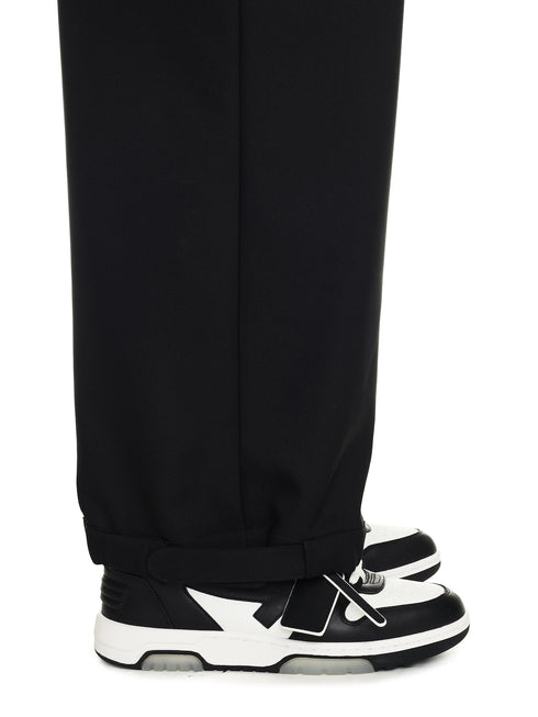 OFF-WHITE Out Of Office Calf Leather Mens Sneakers