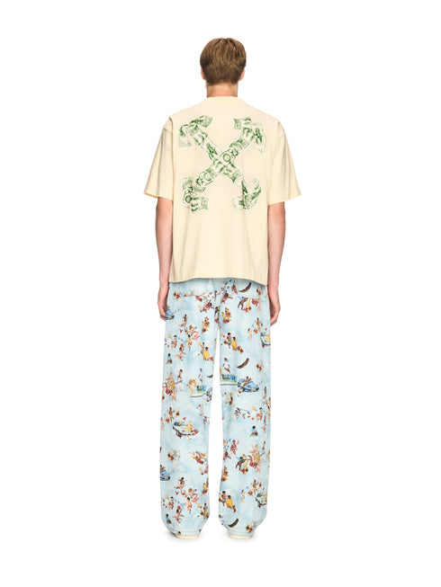 OFF WHITE Cash Arrow Skate S/s Tee Mens Apparel