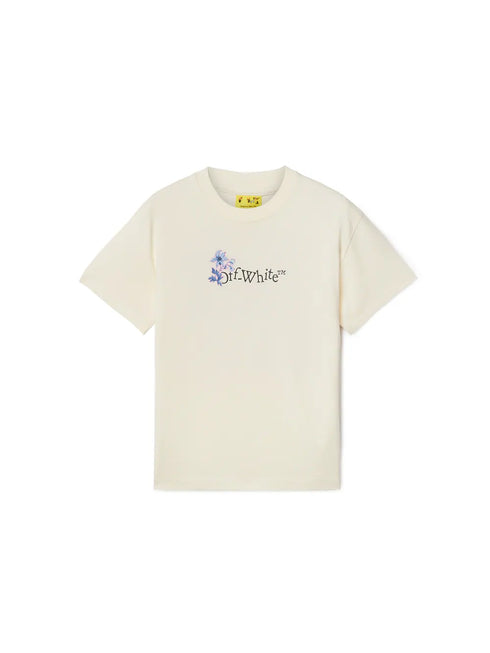 OFF WHITE Arrow Flowers Tee S/s Kids Apparel
