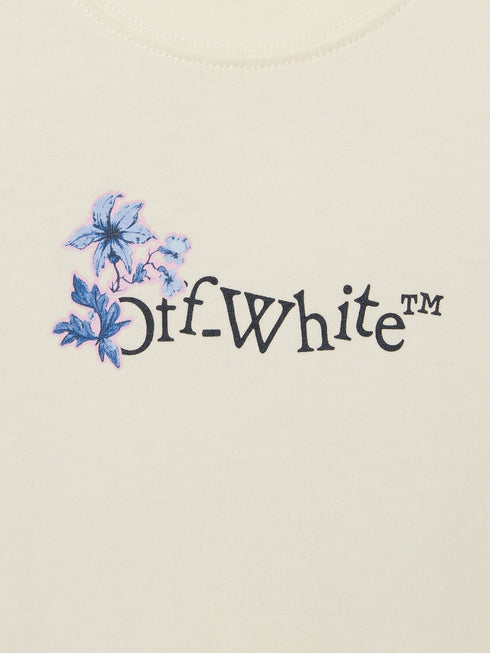 OFF WHITE Arrow Flowers Tee S/s Kids Apparel