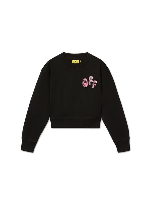 OFF-WHITE Balloon Arrow Boxy Crewneck Kids Apparel