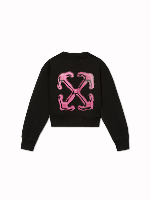 OFF-WHITE Balloon Arrow Boxy Crewneck Kids Apparel