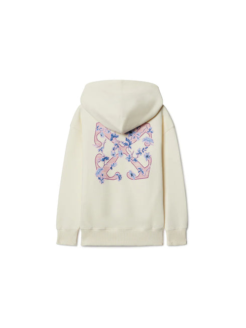 OFF WHITE Arrow Flowers Hoodie Kids Apparel