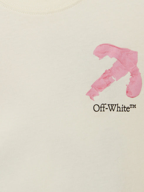OFF WHITE Arrow Acrylic Tee S/s Kids Apparel