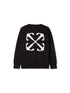 OFF WHITE Off Stamp Plain Crewneck Kids Apparel