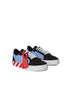 OFF WHITE Low Vulcanized Leather Kids Sneakers