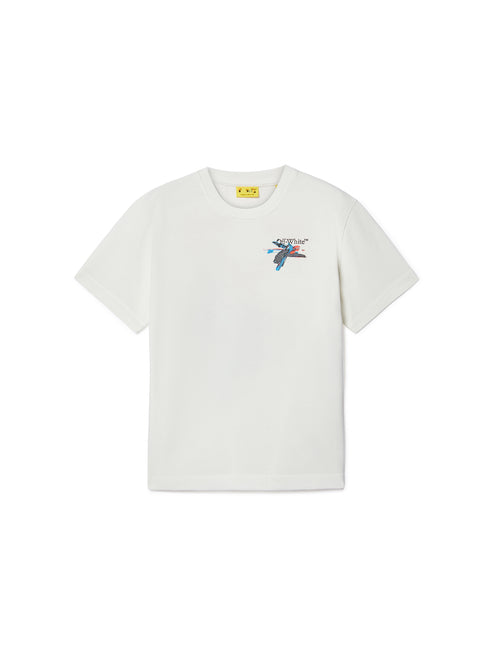OFF-WHITE Paint Arrow T-shirt Kids Apparel
