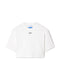 OFF-WHITE Off Stamp Rib Cropped Tee Womens Apparel