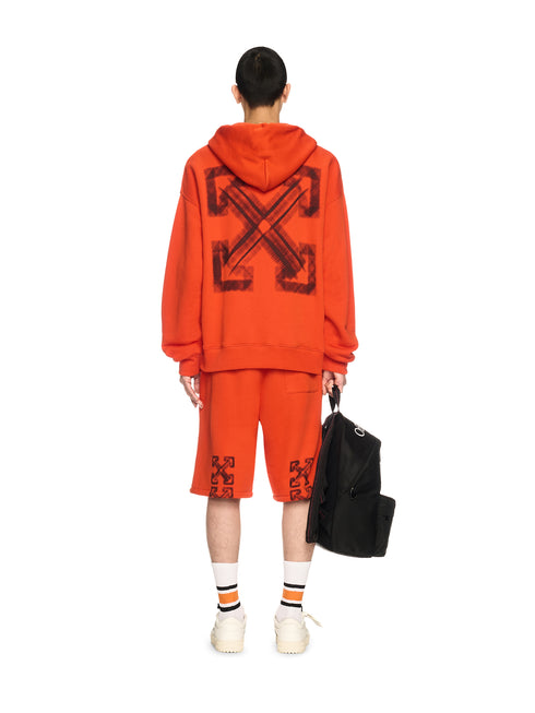 OFF-WHITE Vibe Arrow Skate Hoodie Mens Apparel