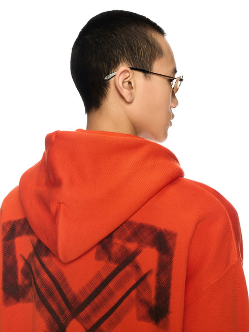 OFF-WHITE Vibe Arrow Skate Hoodie Mens Apparel